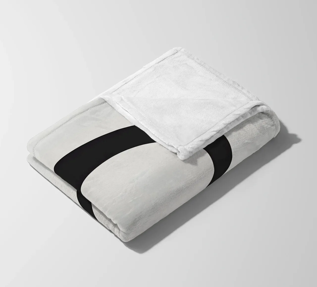 Linea curva singola coperta in pile da LIFESTYLE OBJECTS