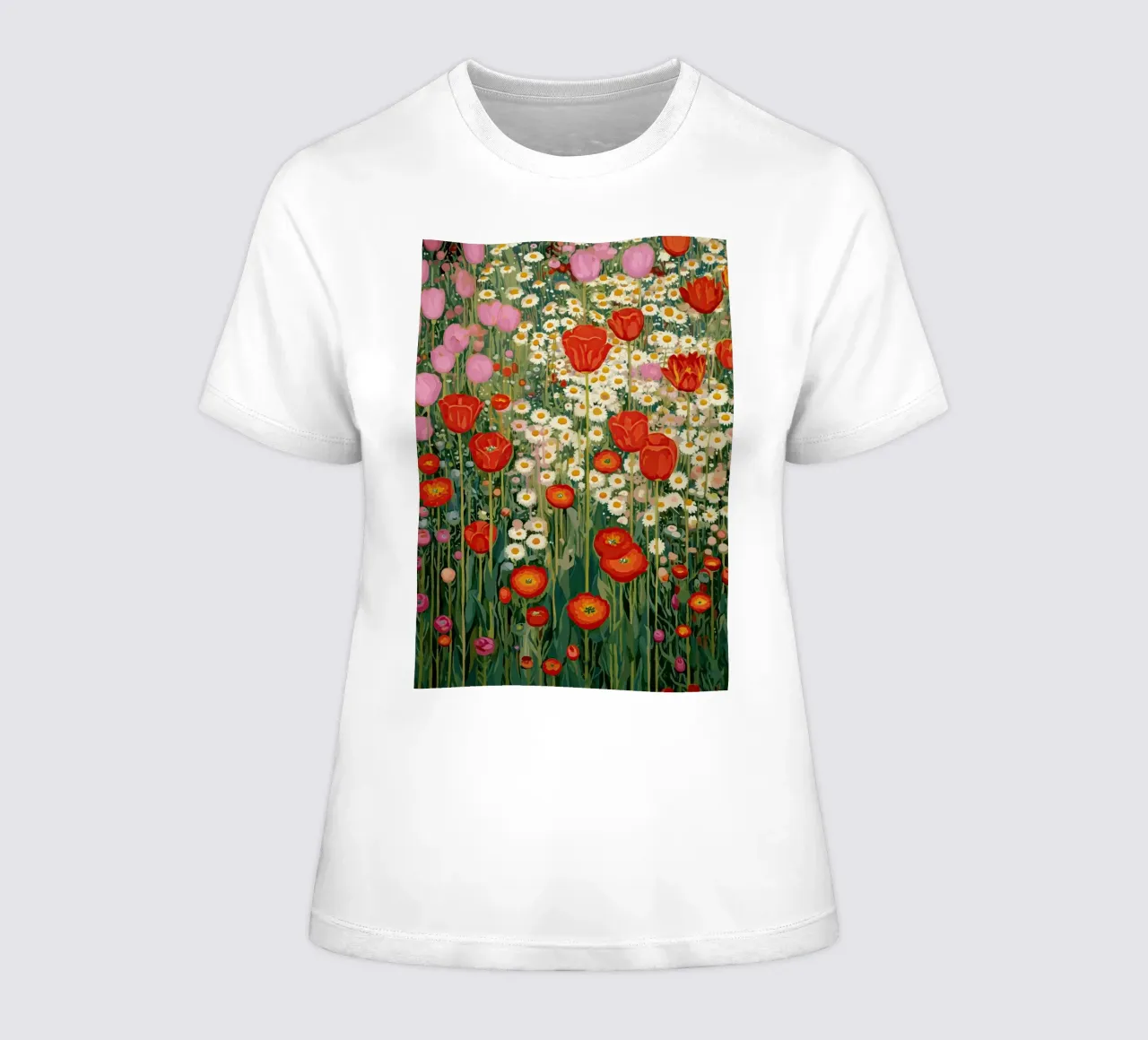 Soft Steps Through Spring t-shirt da donna da Amelie Rose