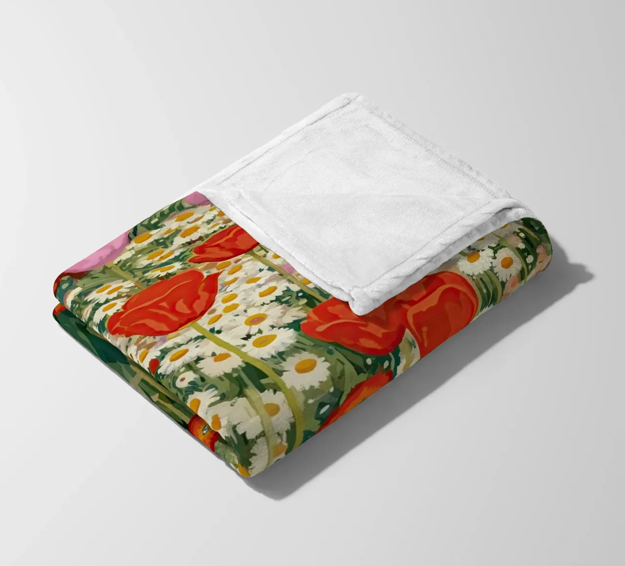 Soft Steps Through Spring coperta in pile da Amelie Rose