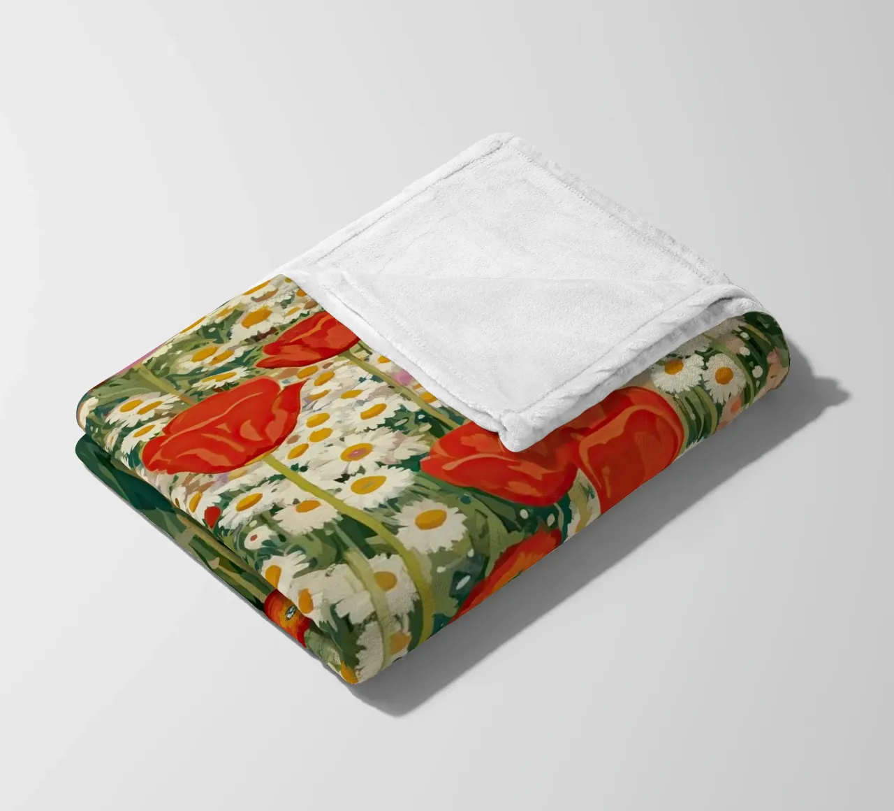 Soft Steps Through Spring coperta in pile da Amelie Rose