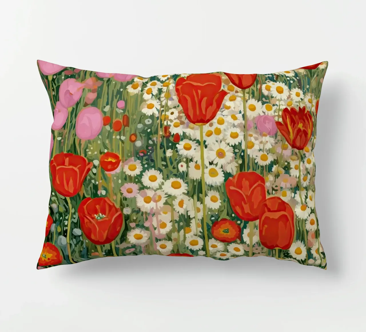 Soft Steps Through Spring cuscino da Amelie Rose
