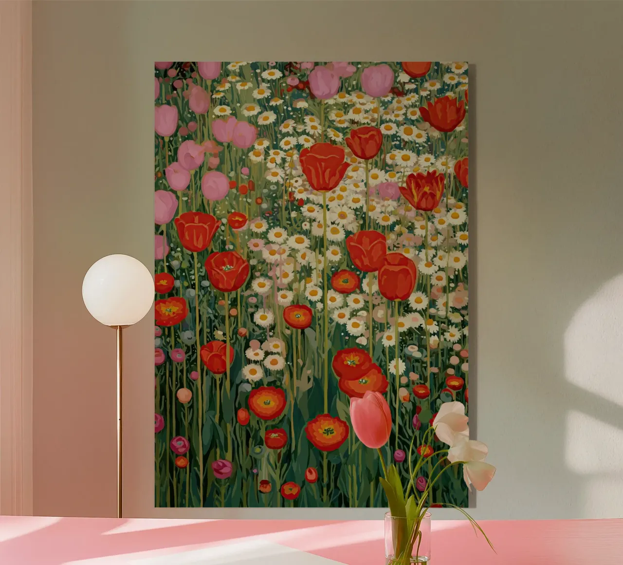 Soft Steps Through Spring plexiglass da Amelie Rose