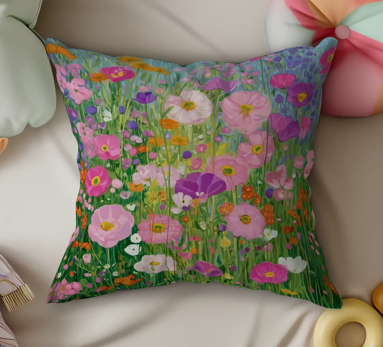 A Little Peace in Bloom cuscino da Amelie Rose