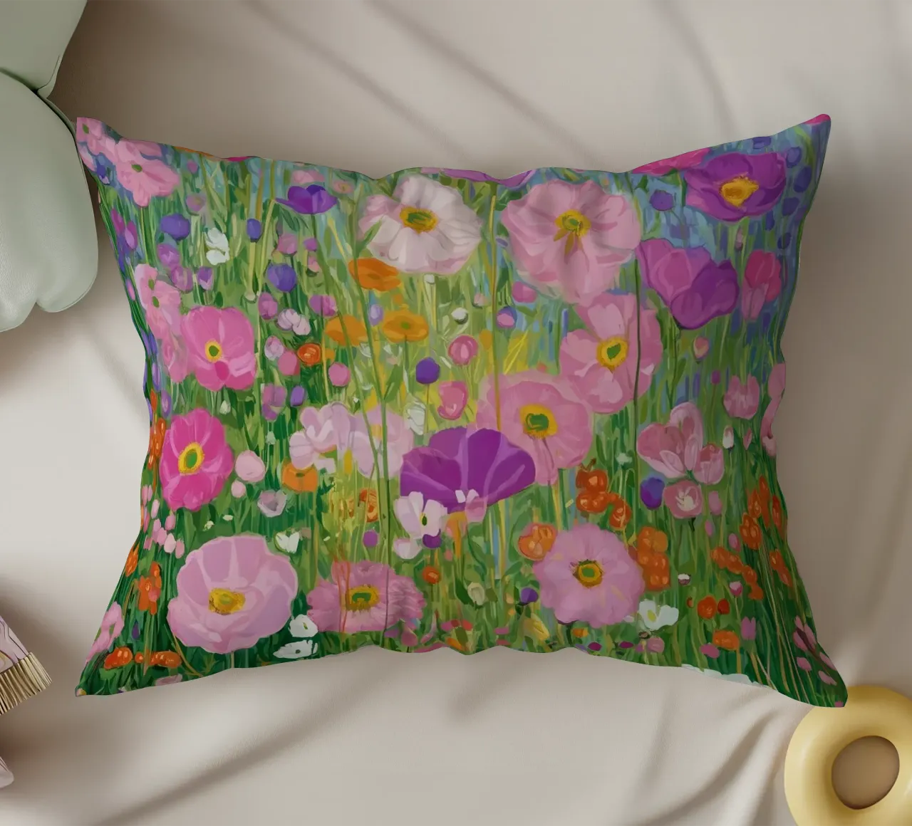 A Little Peace in Bloom cuscino da Amelie Rose
