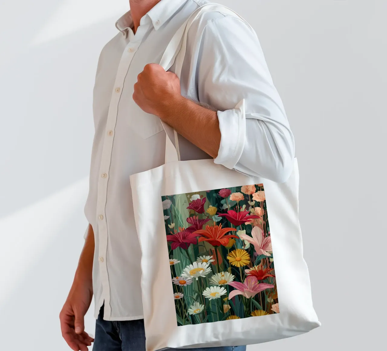 Lily Warmth, Daisy Calm borsa in juta da Amelie Rose