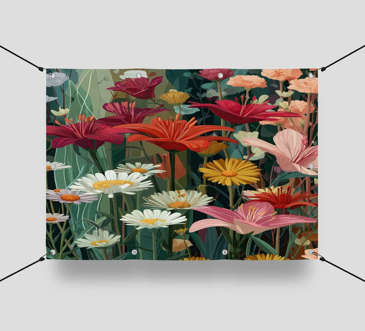 Lily Warmth, Daisy Calm telo in pvc da Amelie Rose