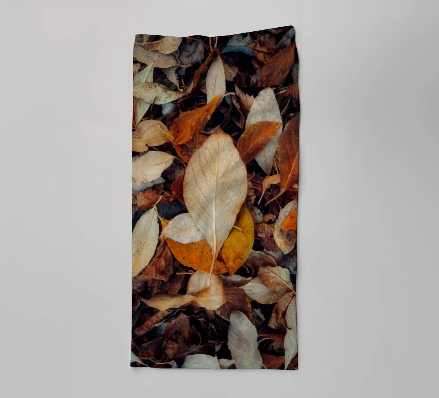 a red leaf towel by Earthly Visions