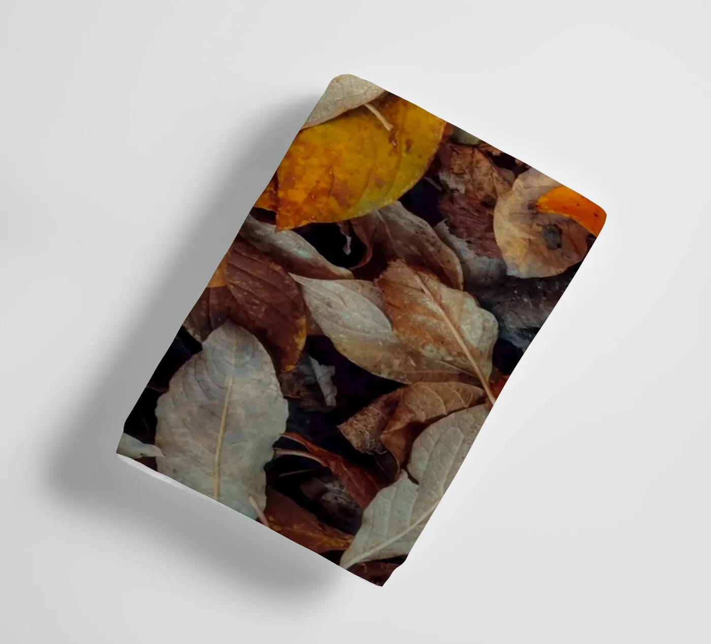 a red leaf towel by Earthly Visions