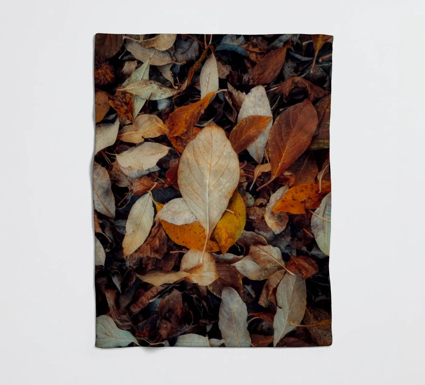 a red leaf plaid polaire de Earthly Visions