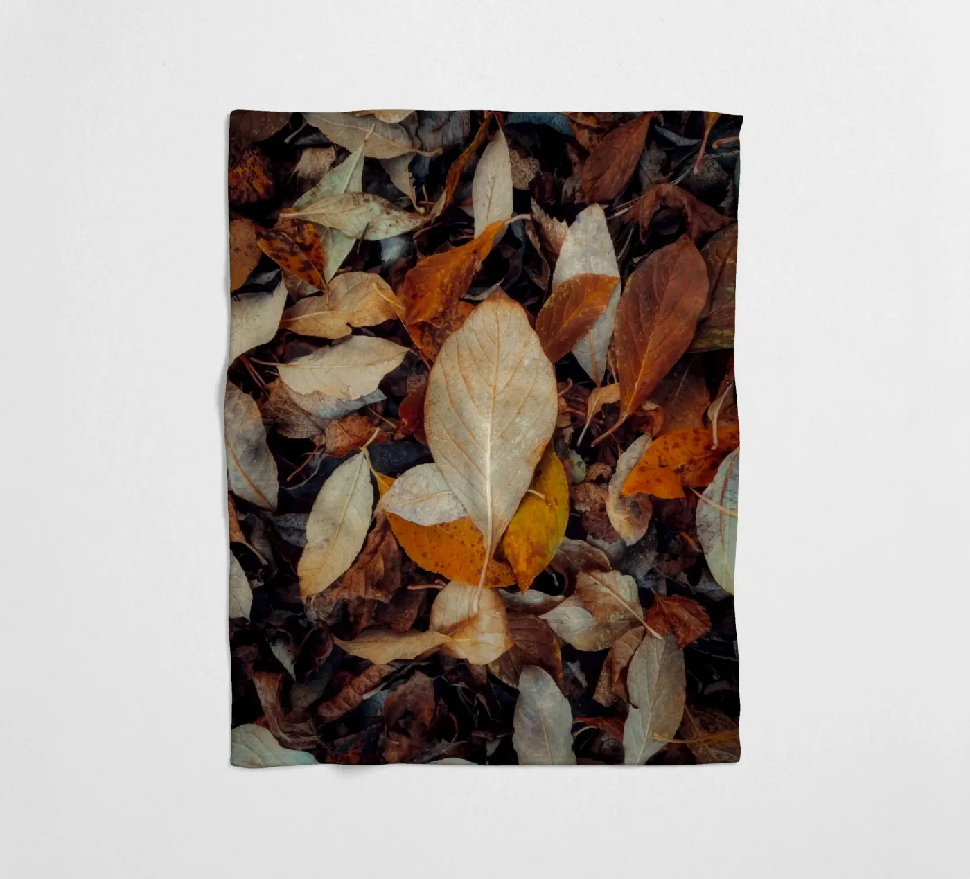 a red leaf plaid polaire de Earthly Visions