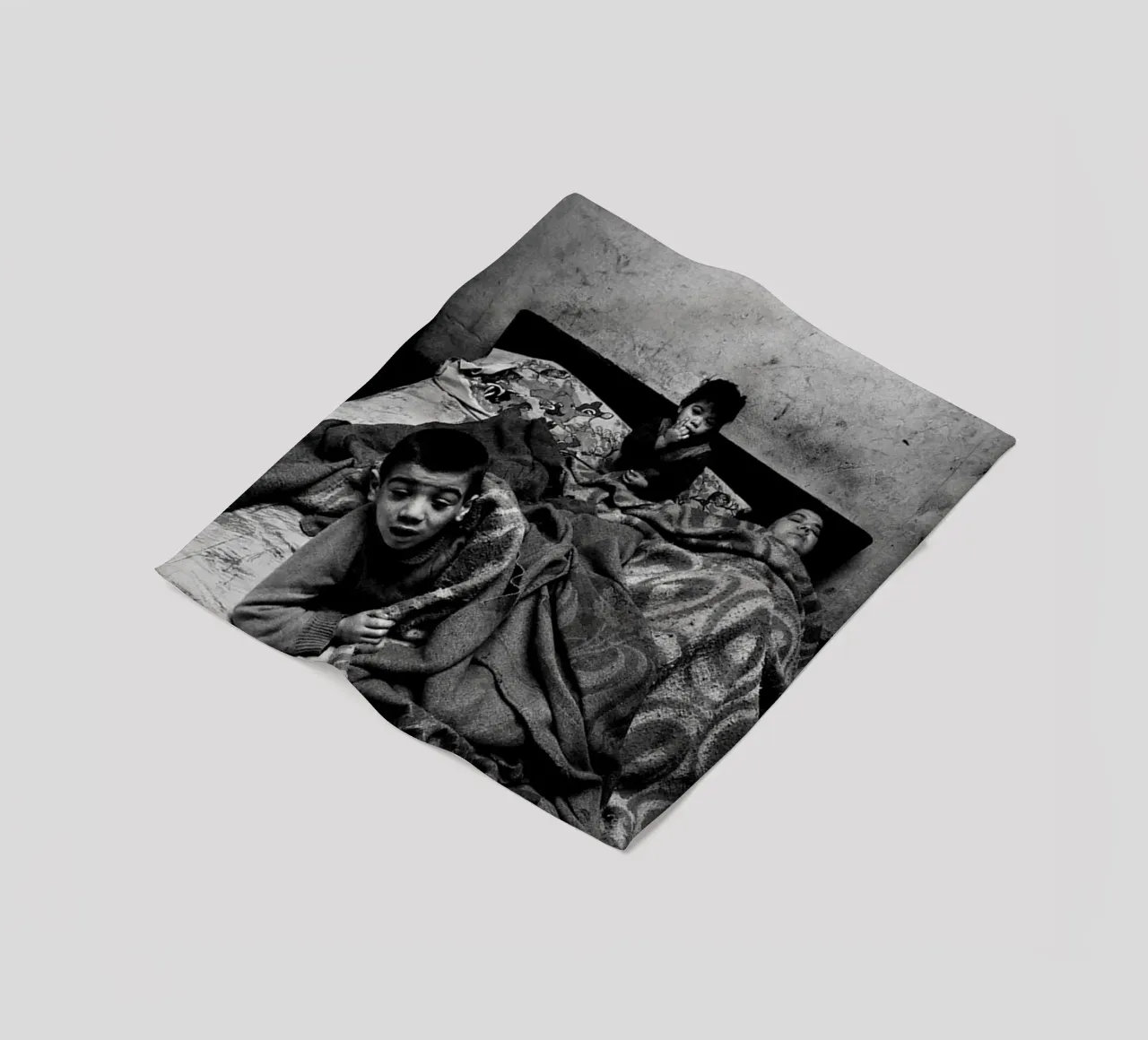 letizia battaglia - interview coperta in pile da Watson