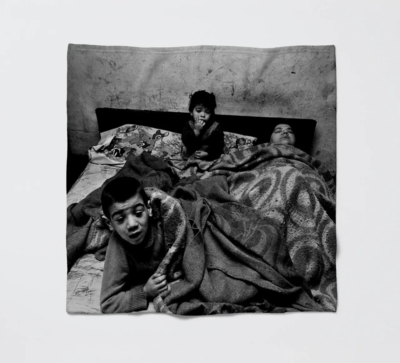 letizia battaglia - interview coperta in pile da Watson