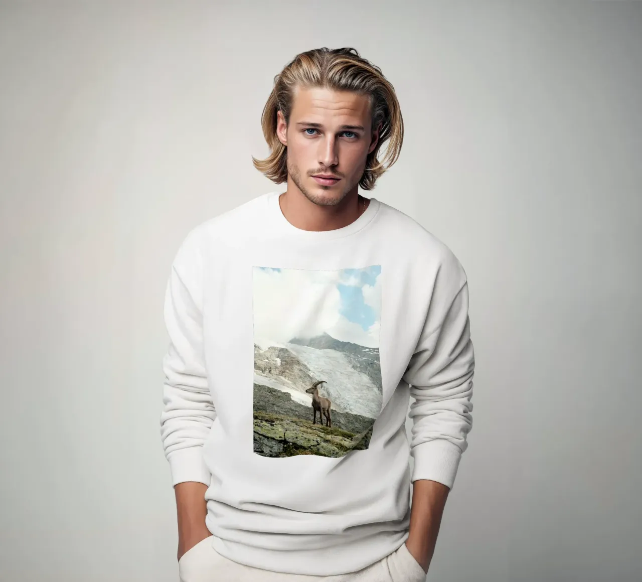 Ibex of Wallis felpa da FujiSwiss