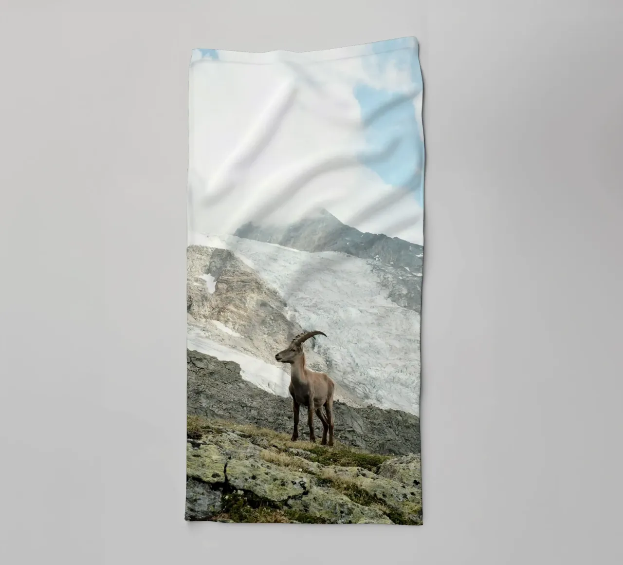 Ibex of Wallis asciugamano da bagno da FujiSwiss