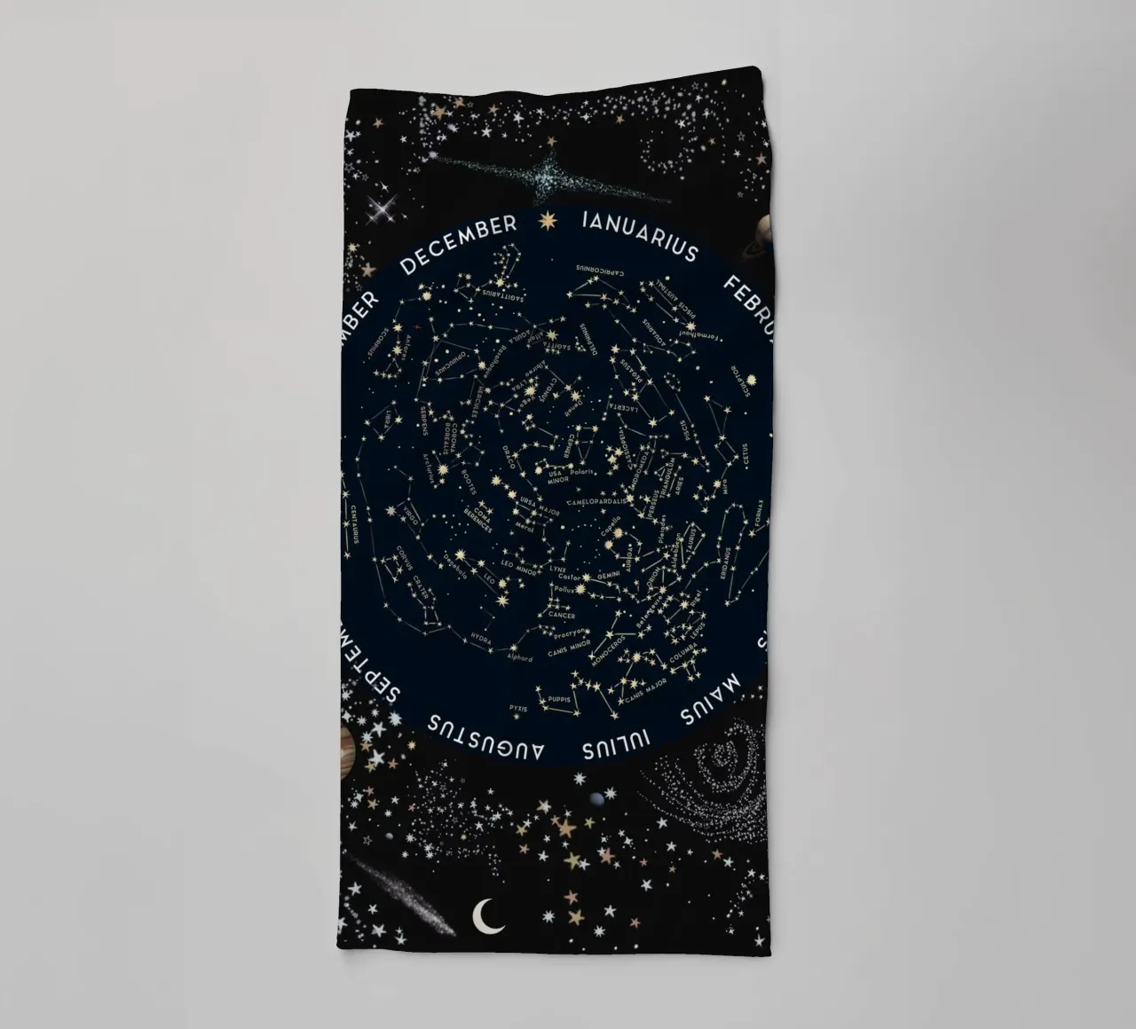 Come with me to see the Stars towel by Eva Nev
