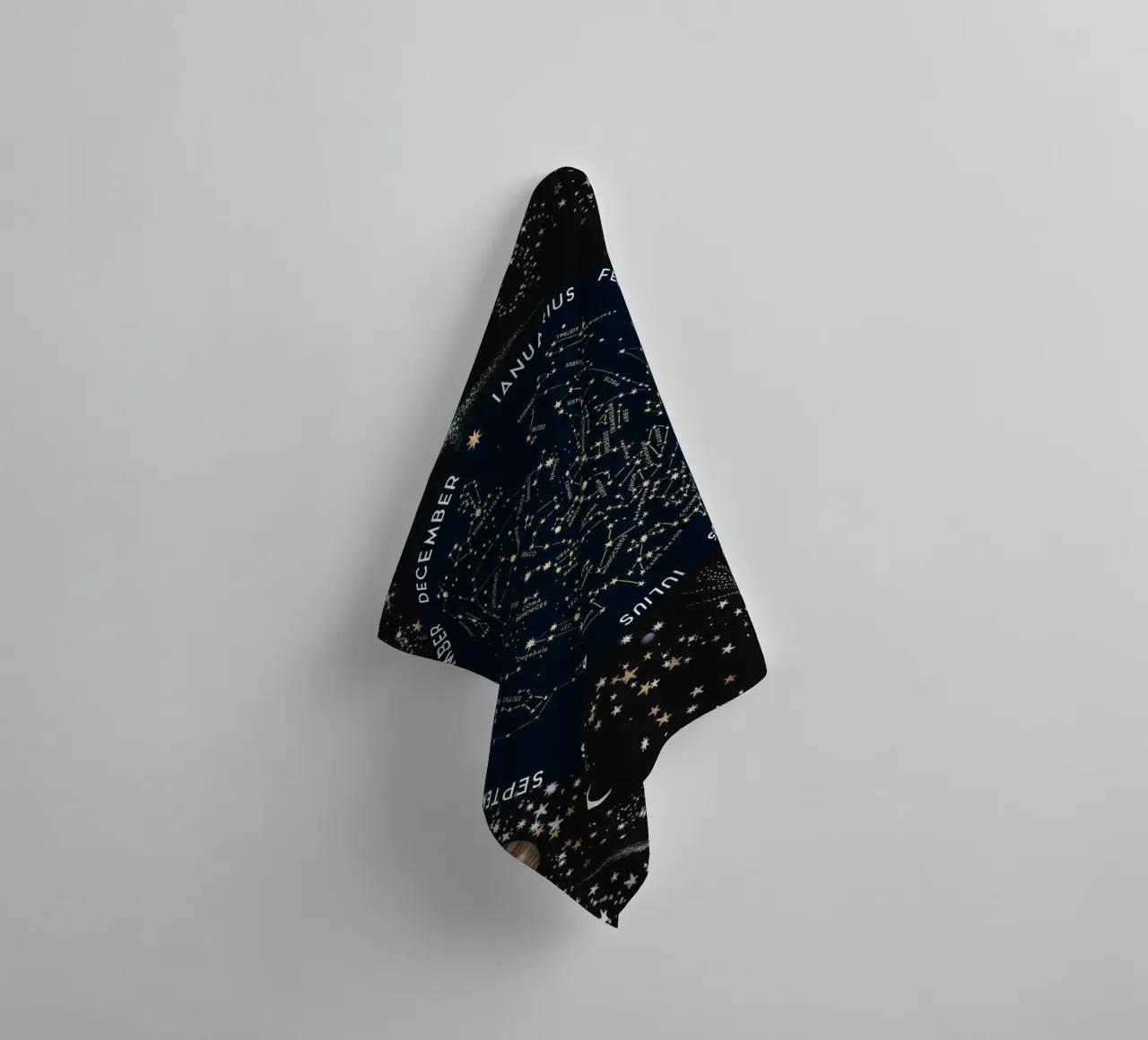 Come with me to see the Stars towel by Eva Nev