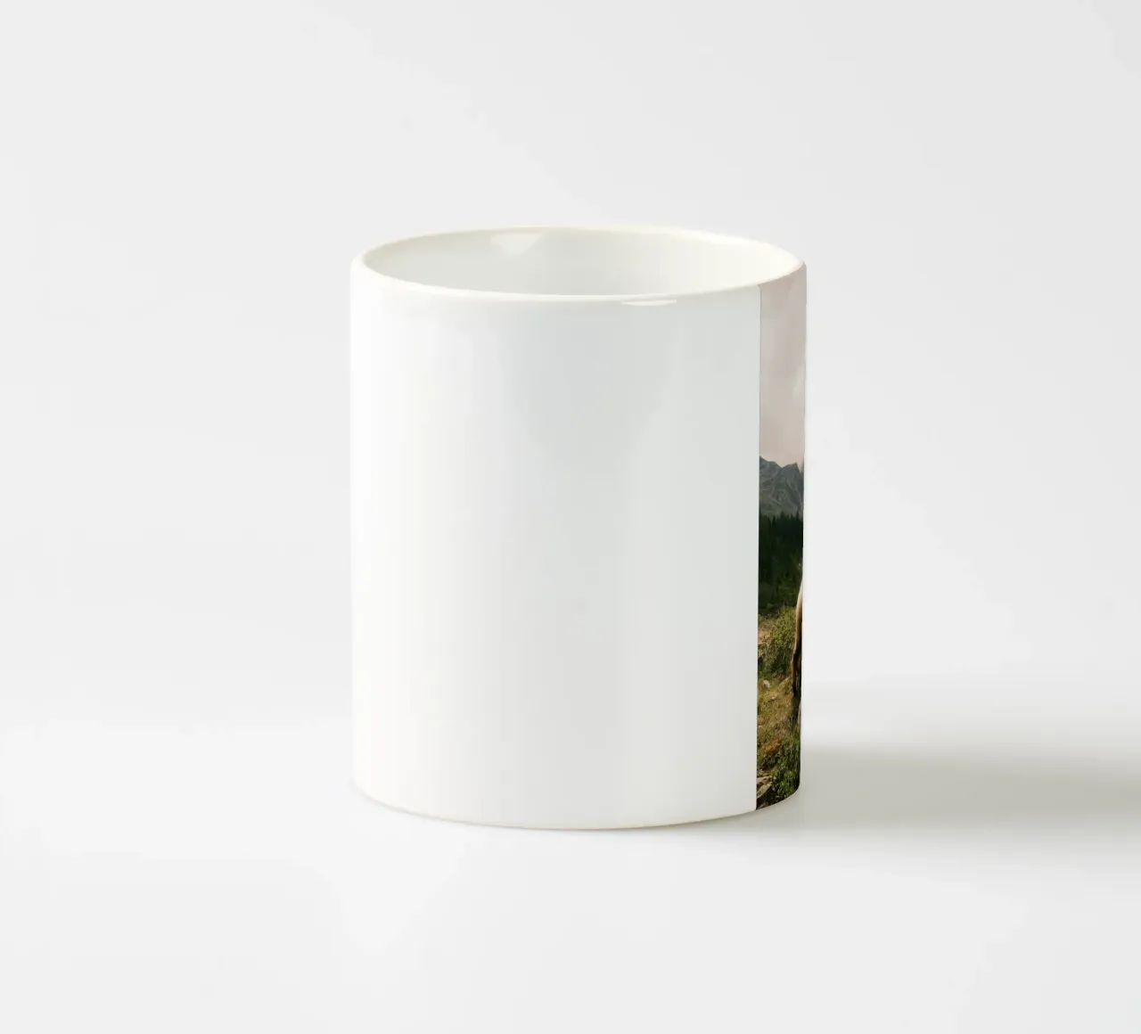Mountain Sheep of Valais tazza in ceramica da FujiSwiss