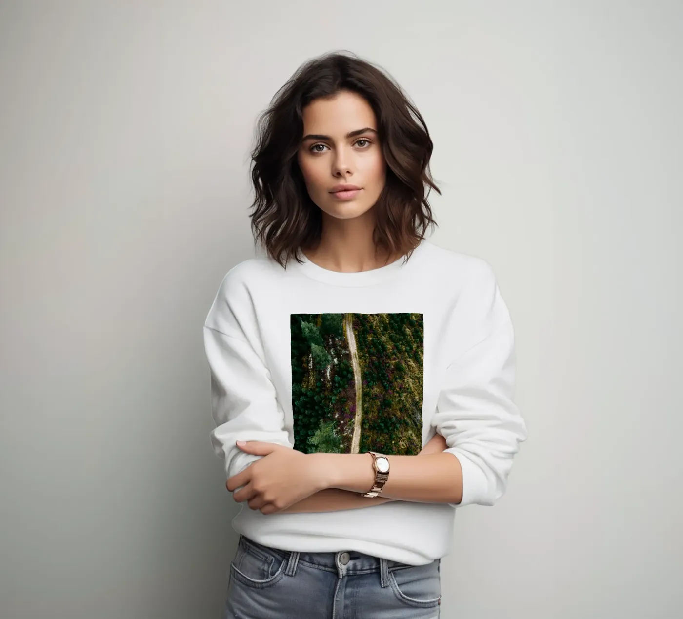 sentiero nella foresta felpa da Earthly Visions