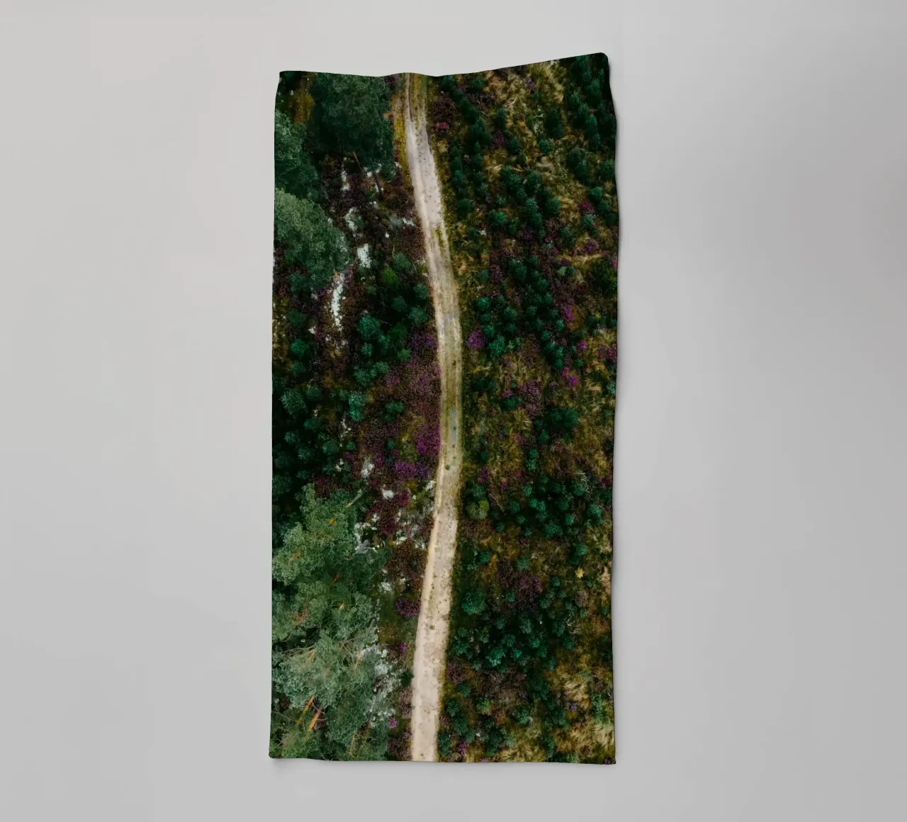 path in the forest towel by Earthly Visions
