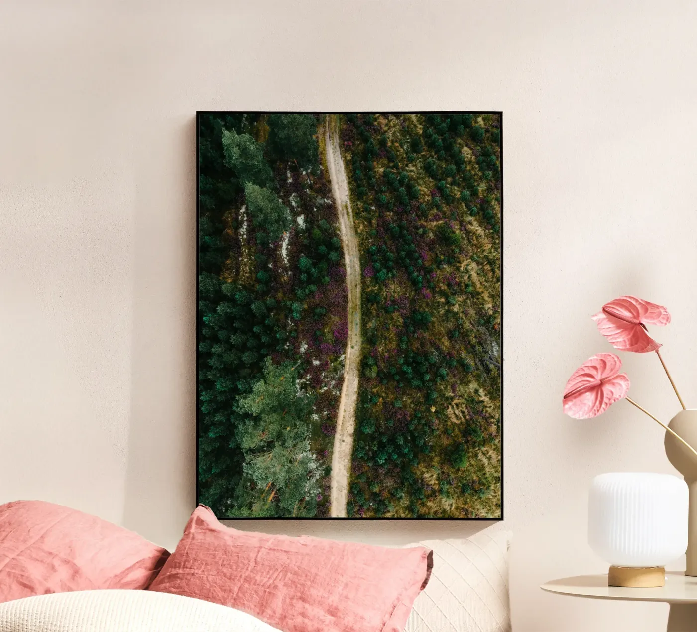 path in the forest plexiglass da Earthly Visions