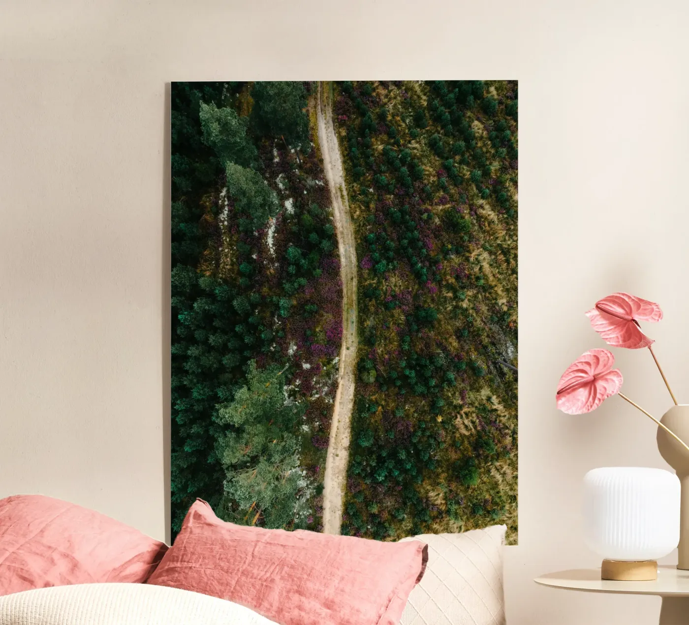 path in the forest plexiglass da Earthly Visions