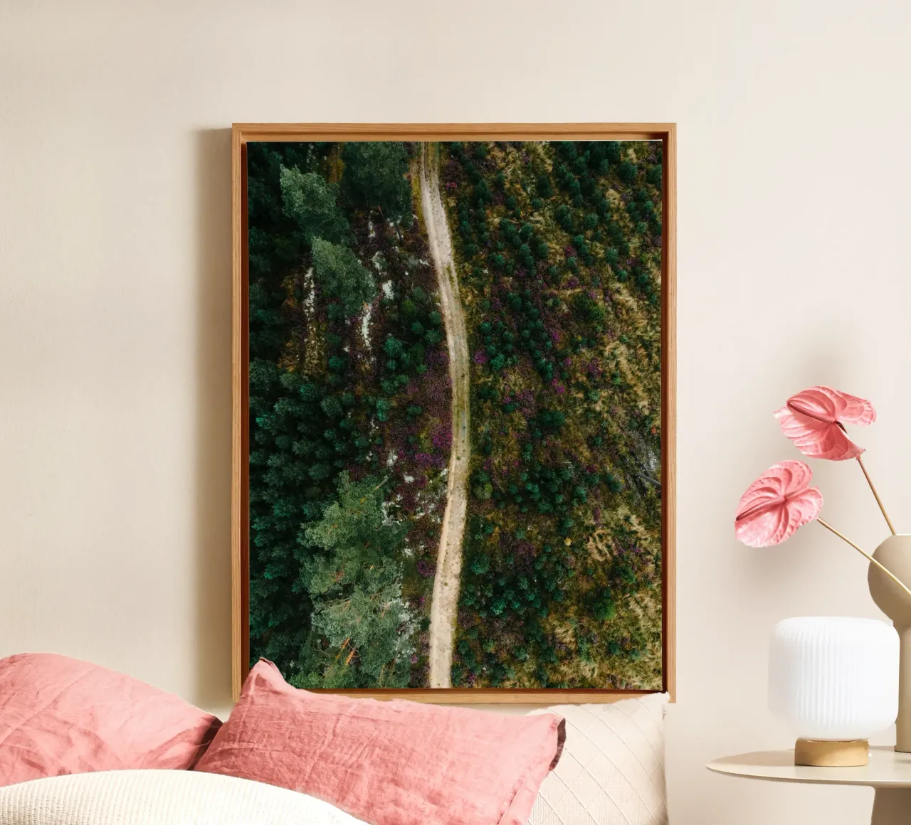 path in the forest canvas by Earthly Visions