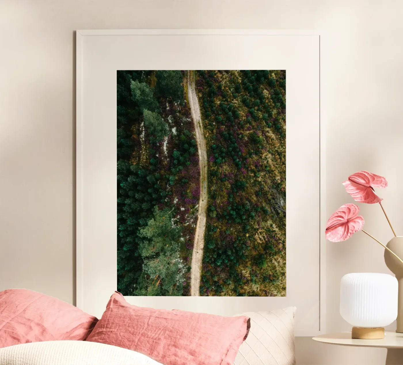 chemin dans la forêt poster de Earthly Visions