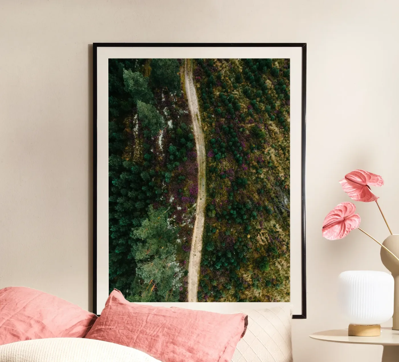 chemin dans la forêt poster de Earthly Visions