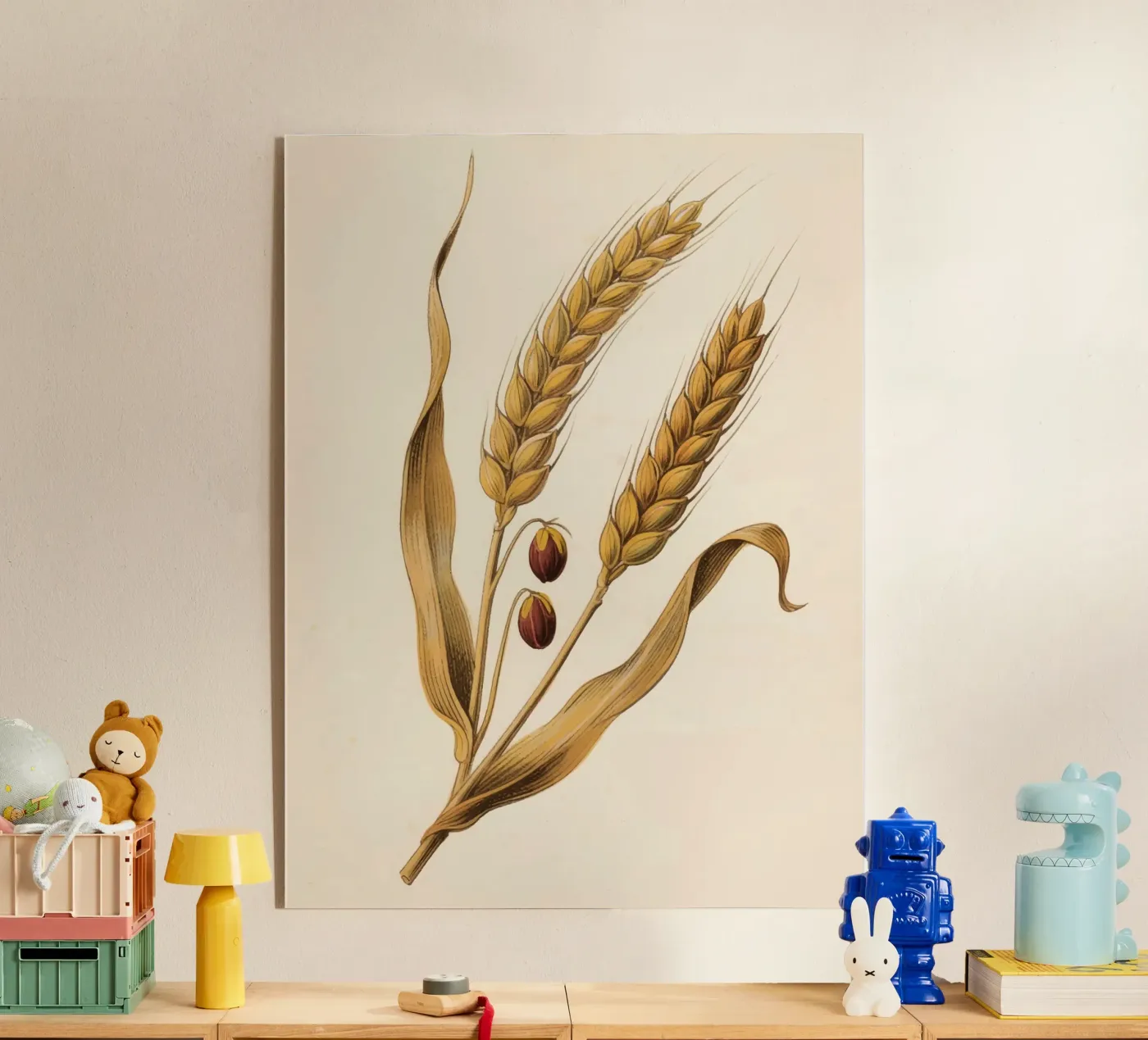 Pianta di grano plexiglass da knowledge