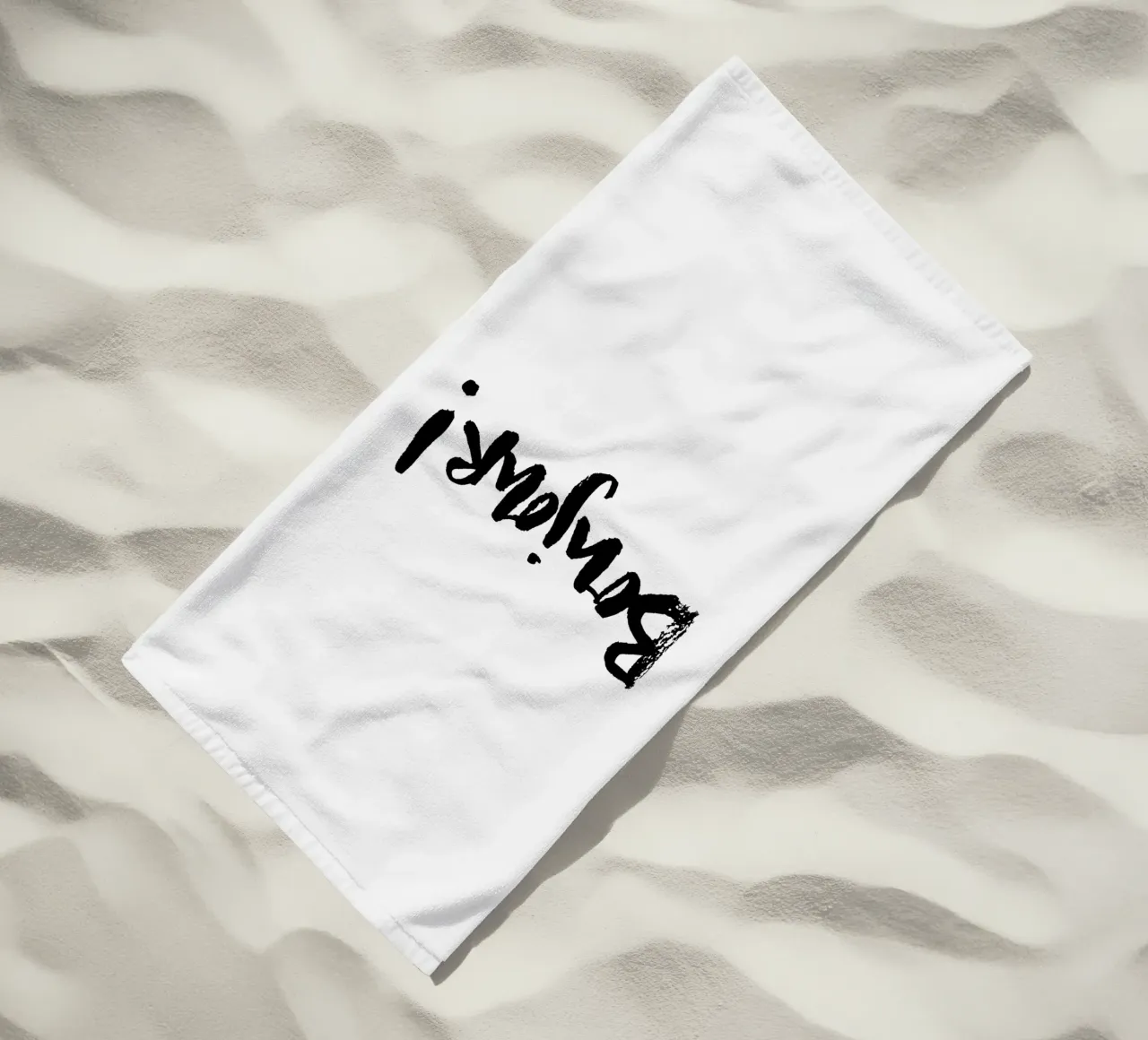 Bonjour telo mare da Brushmeetspaper