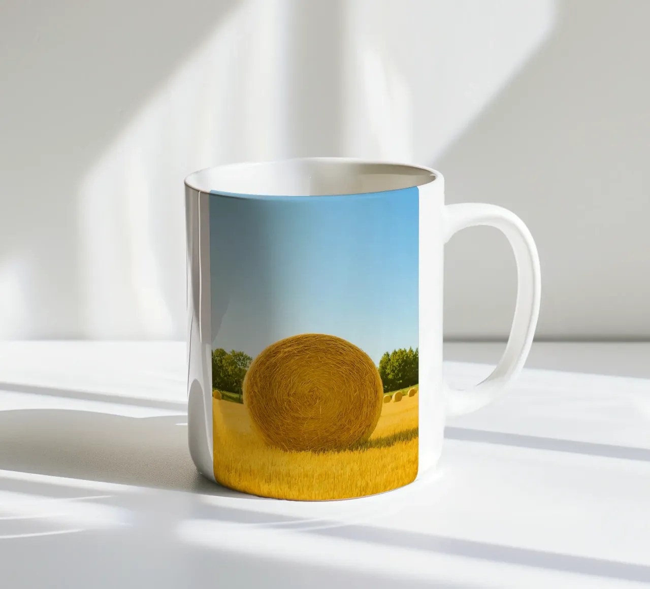 straw bale retro photography tazza in ceramica da lottuz