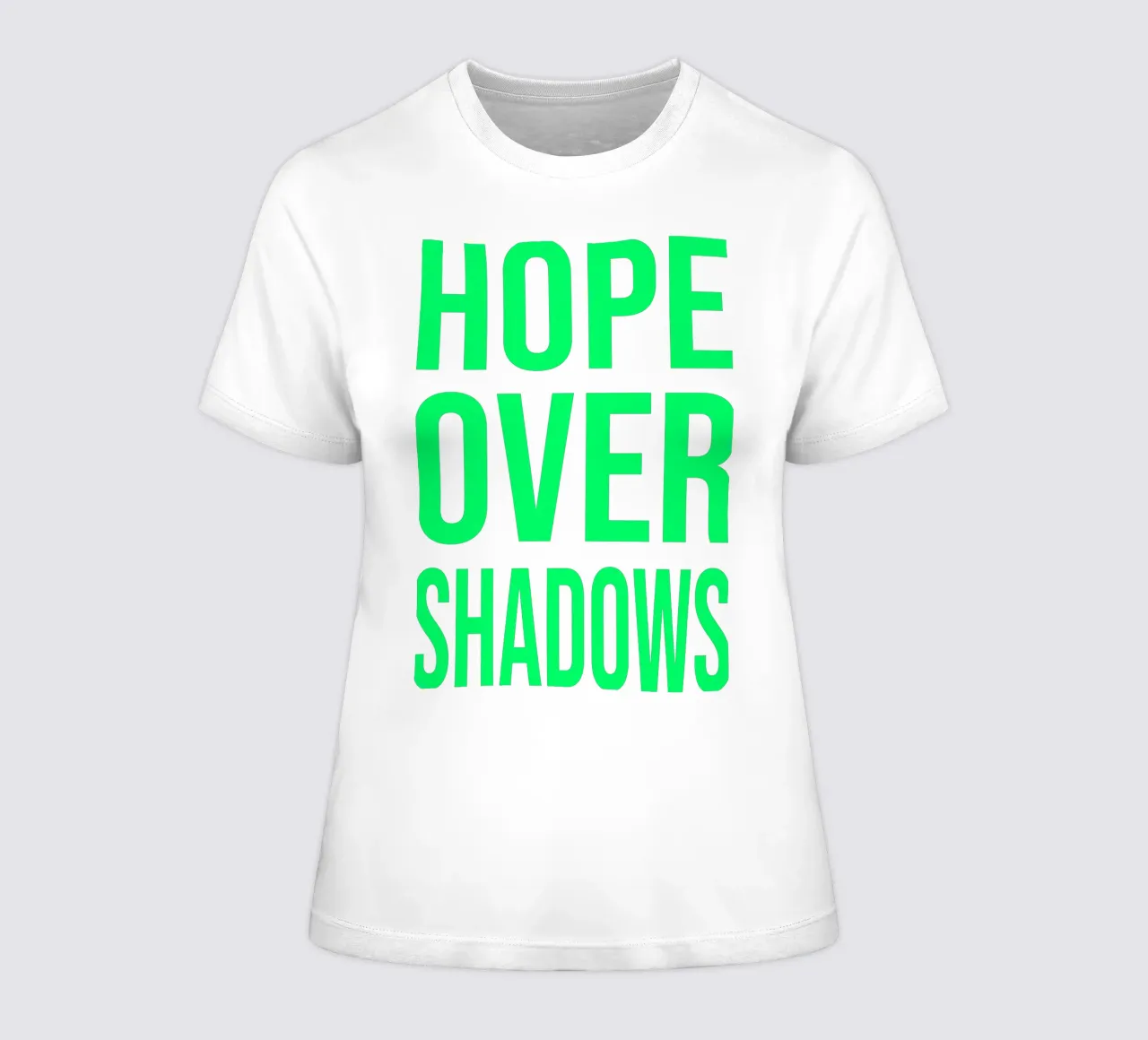 OVER Series- hope over shadows (5 colors) t-shirt da donna da OVER SERIES