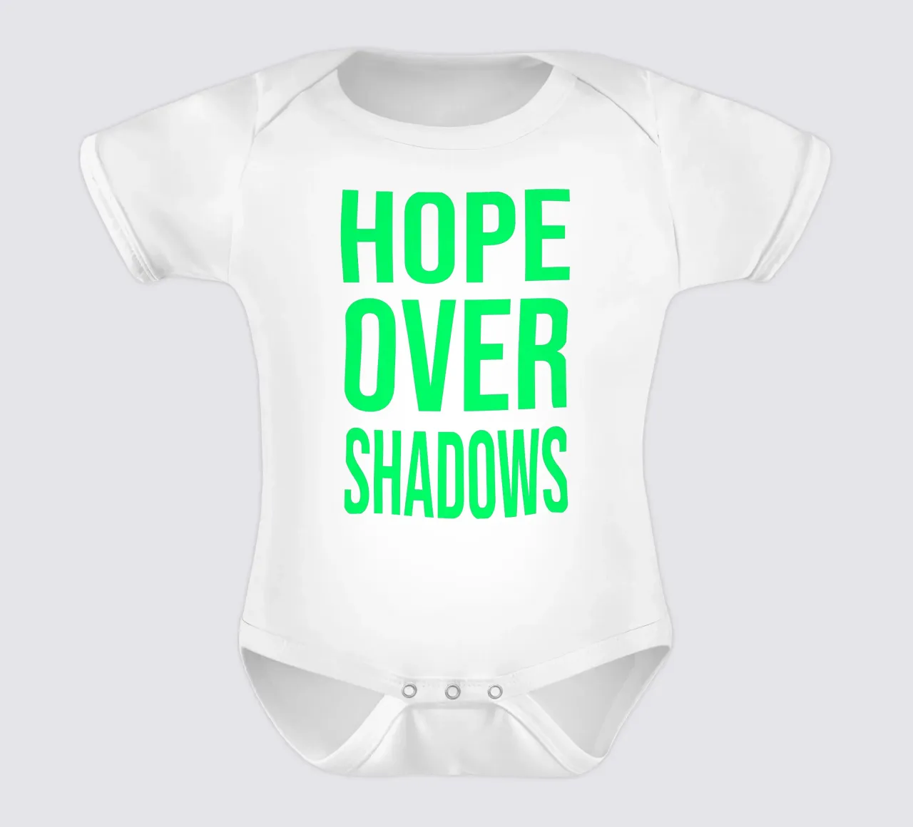 OVER Series- bold letters, brave values (5 colors) body neonato maniche corte da OVER SERIES