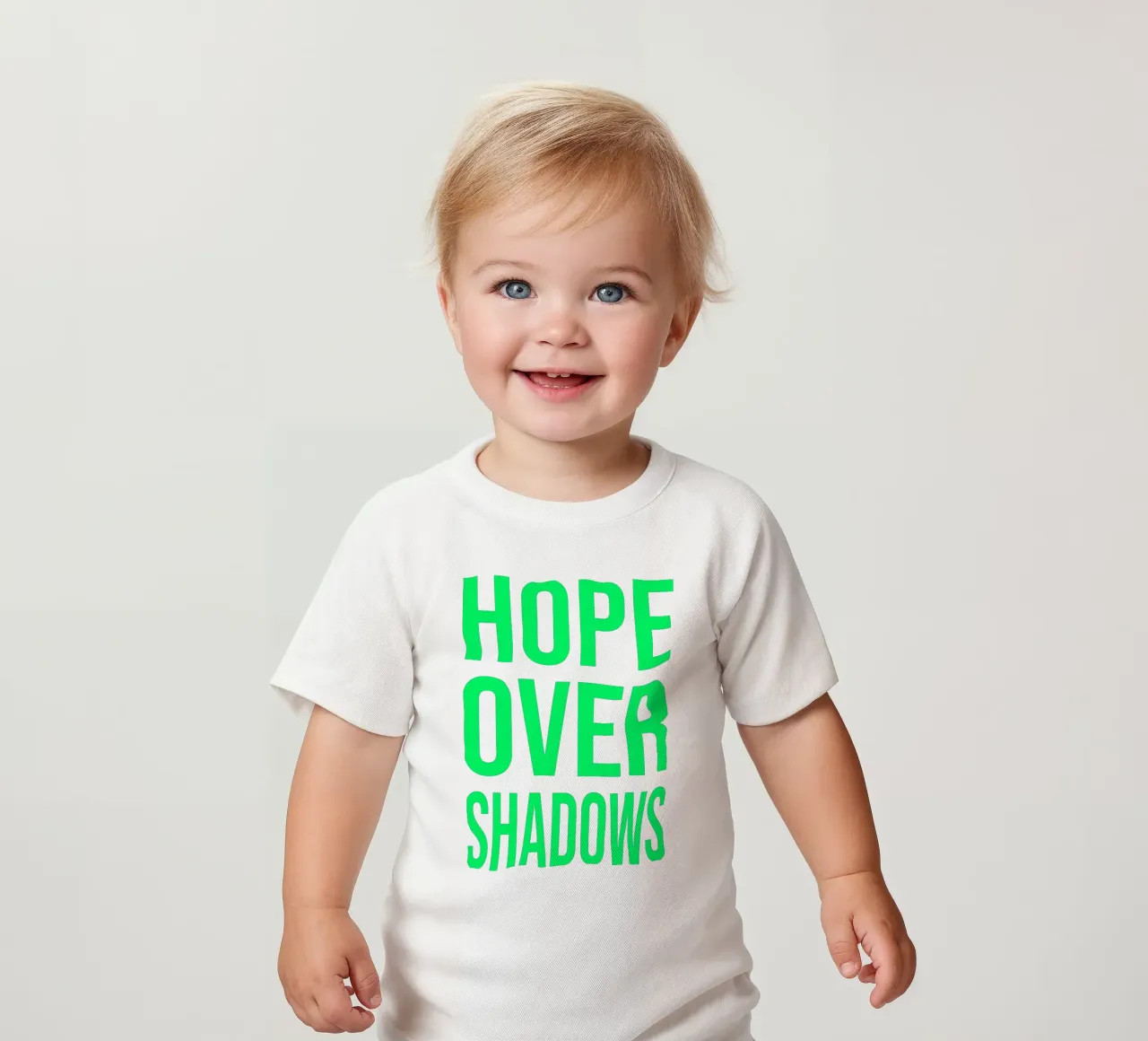 OVER Series- bold letters, brave values (5 colors) maglietta neonato da OVER SERIES