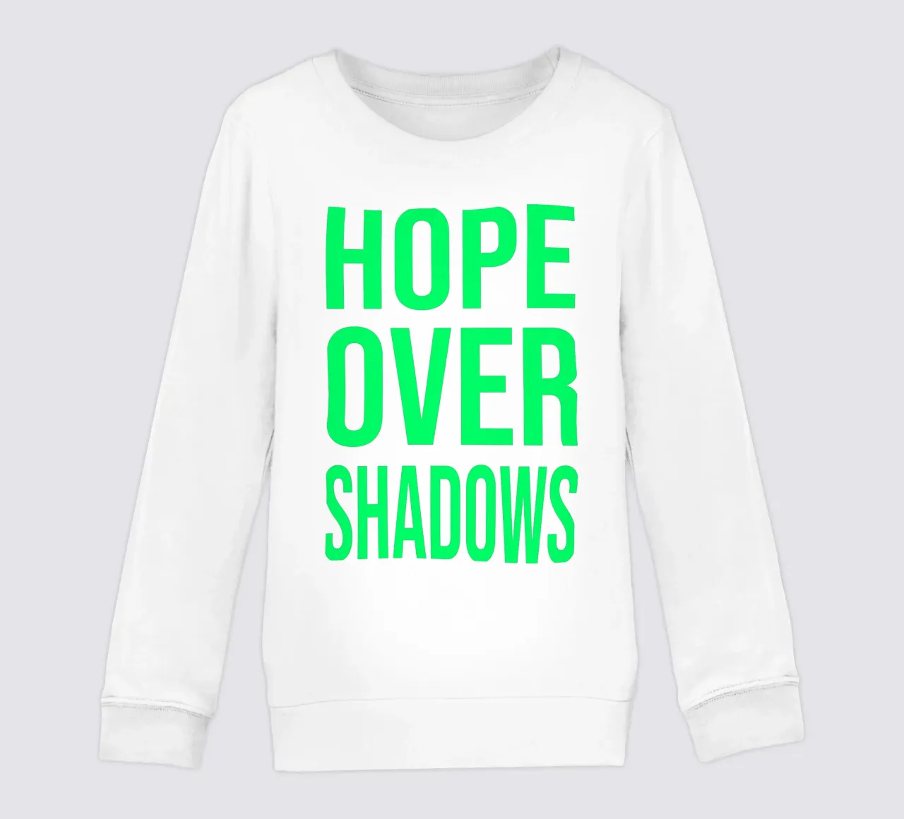 OVER Series- bold letters, brave values (5 colors) sudadera para niño de OVER SERIES