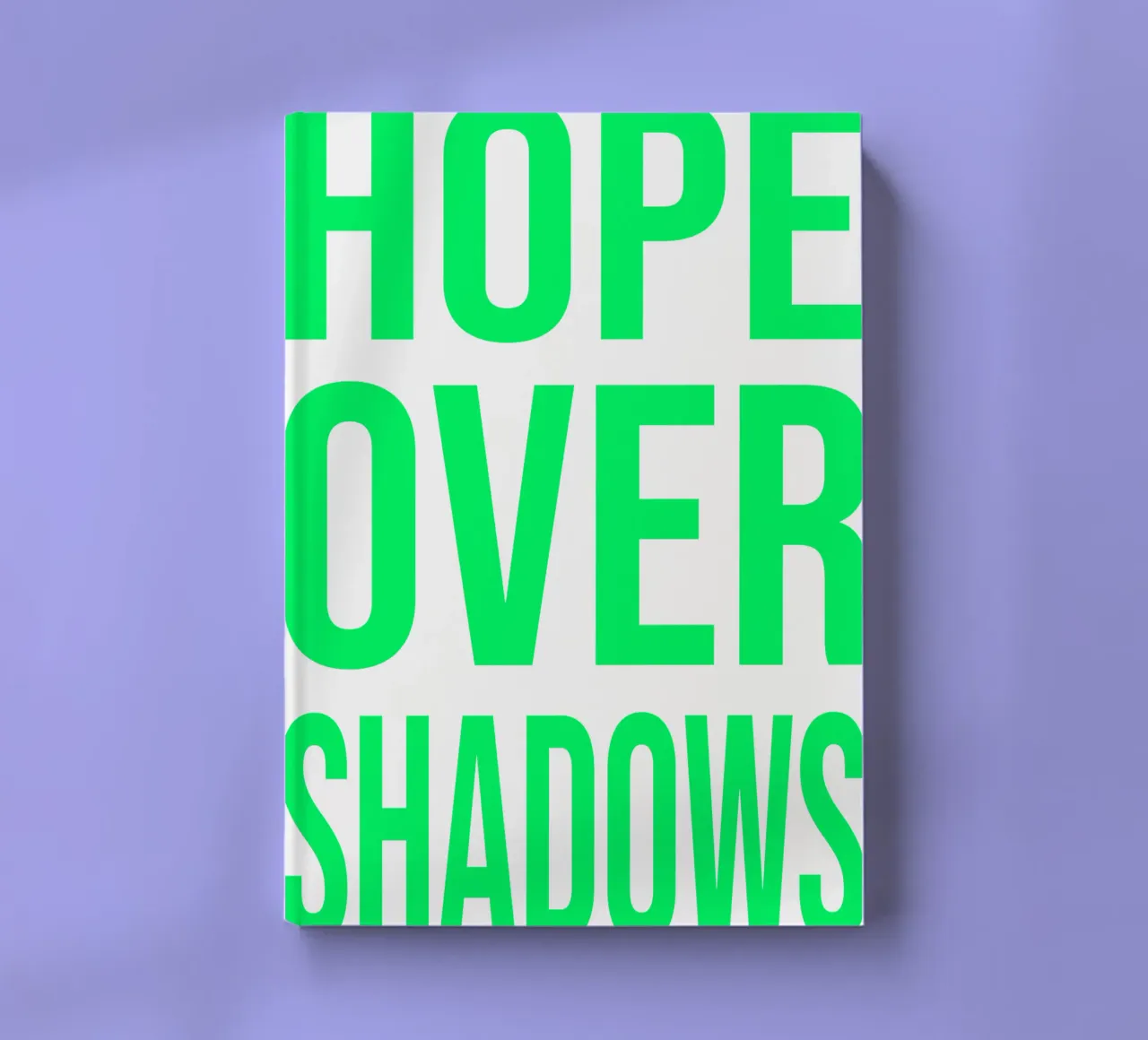 OVER Series- bold letters, brave values (5 colors) diario da OVER SERIES