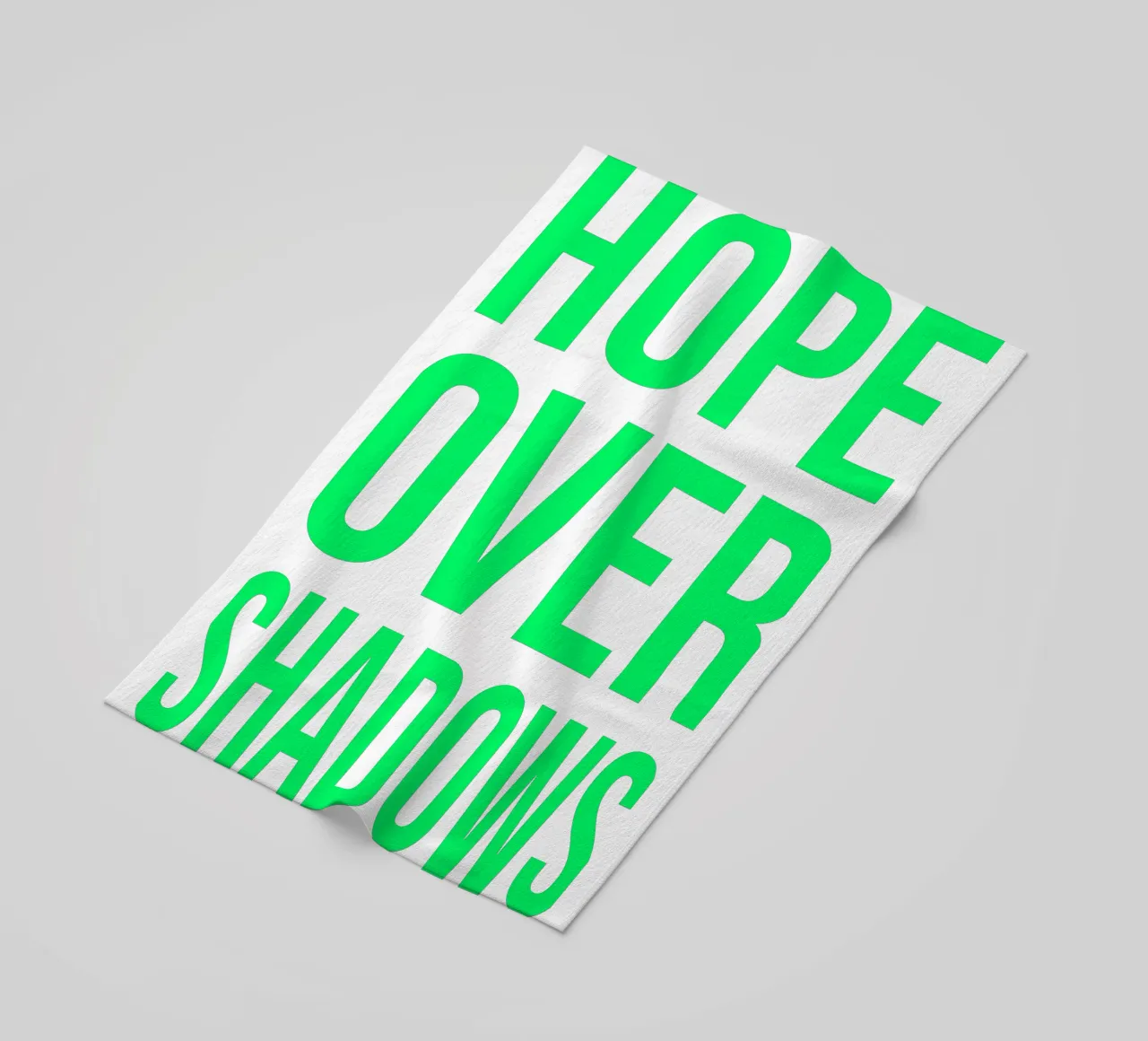 OVER Series- bold letters, brave values (5 colors) telo mare da OVER SERIES