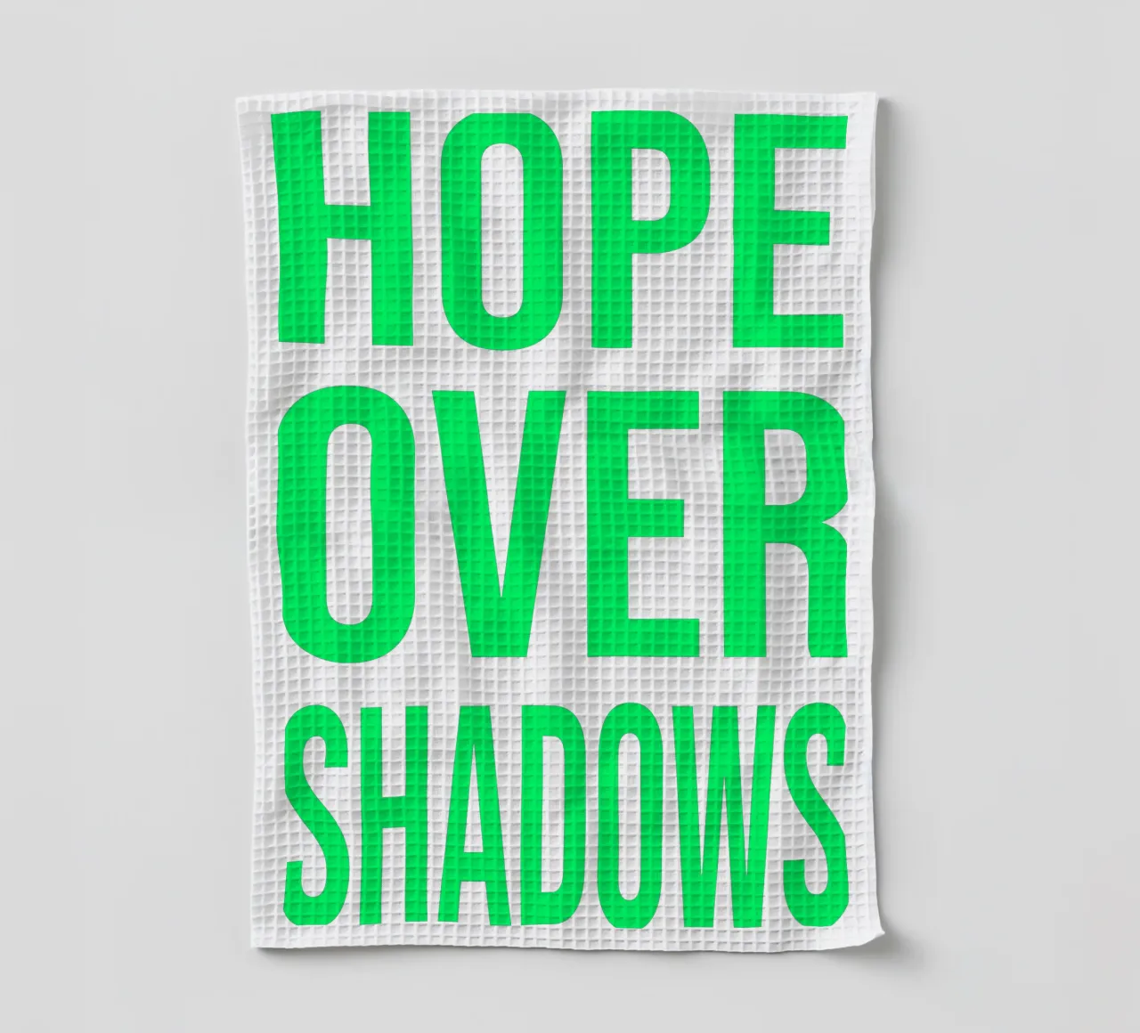 OVER Series- bold letters, brave values (5 colors) torchon de OVER SERIES