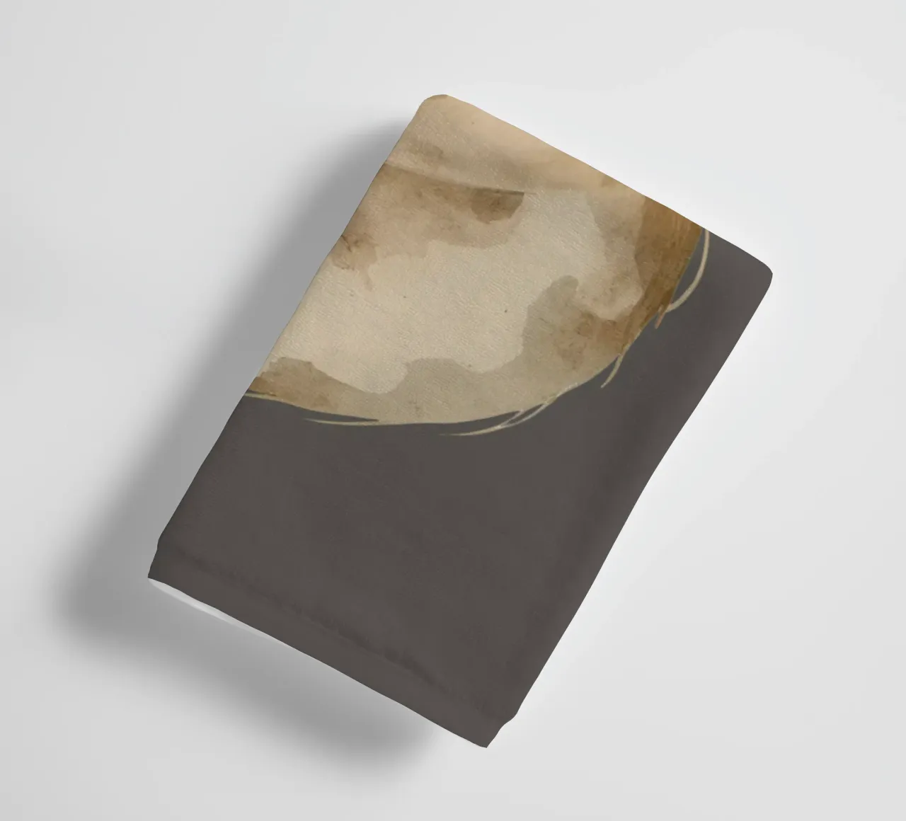 Mignon paresseux heureux serrant une étoile serviette de bain de DesignDoodle