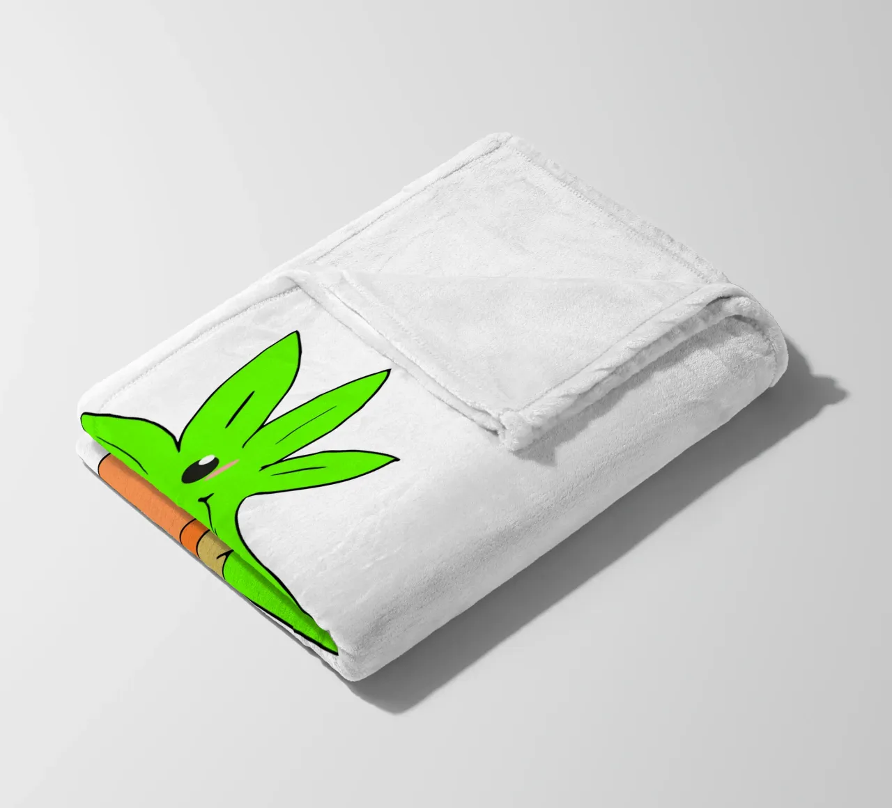 Pianta d'erba kawaii carina coperta in pile da sillyindustries