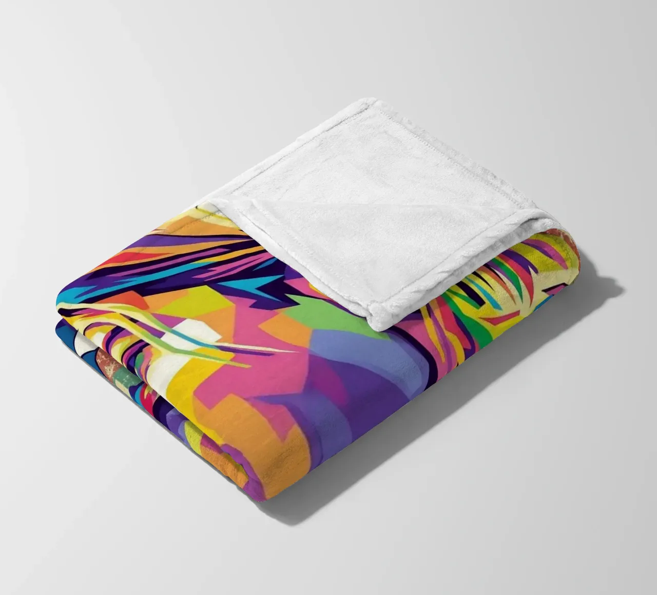 Kurt Cobain pop art coperta in pile da Hantamrata