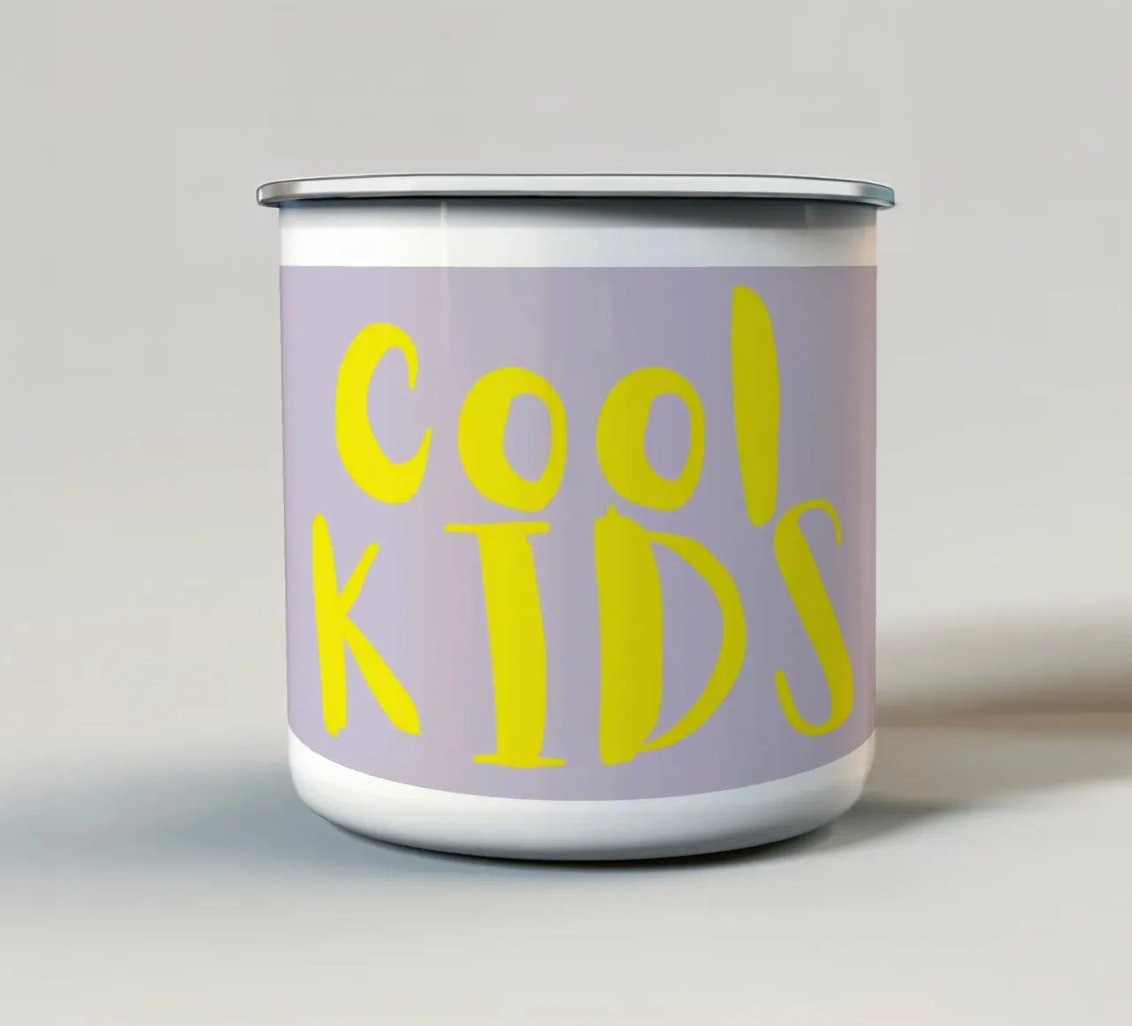 Cool Kids tazza in smalto da PurePeachStudio