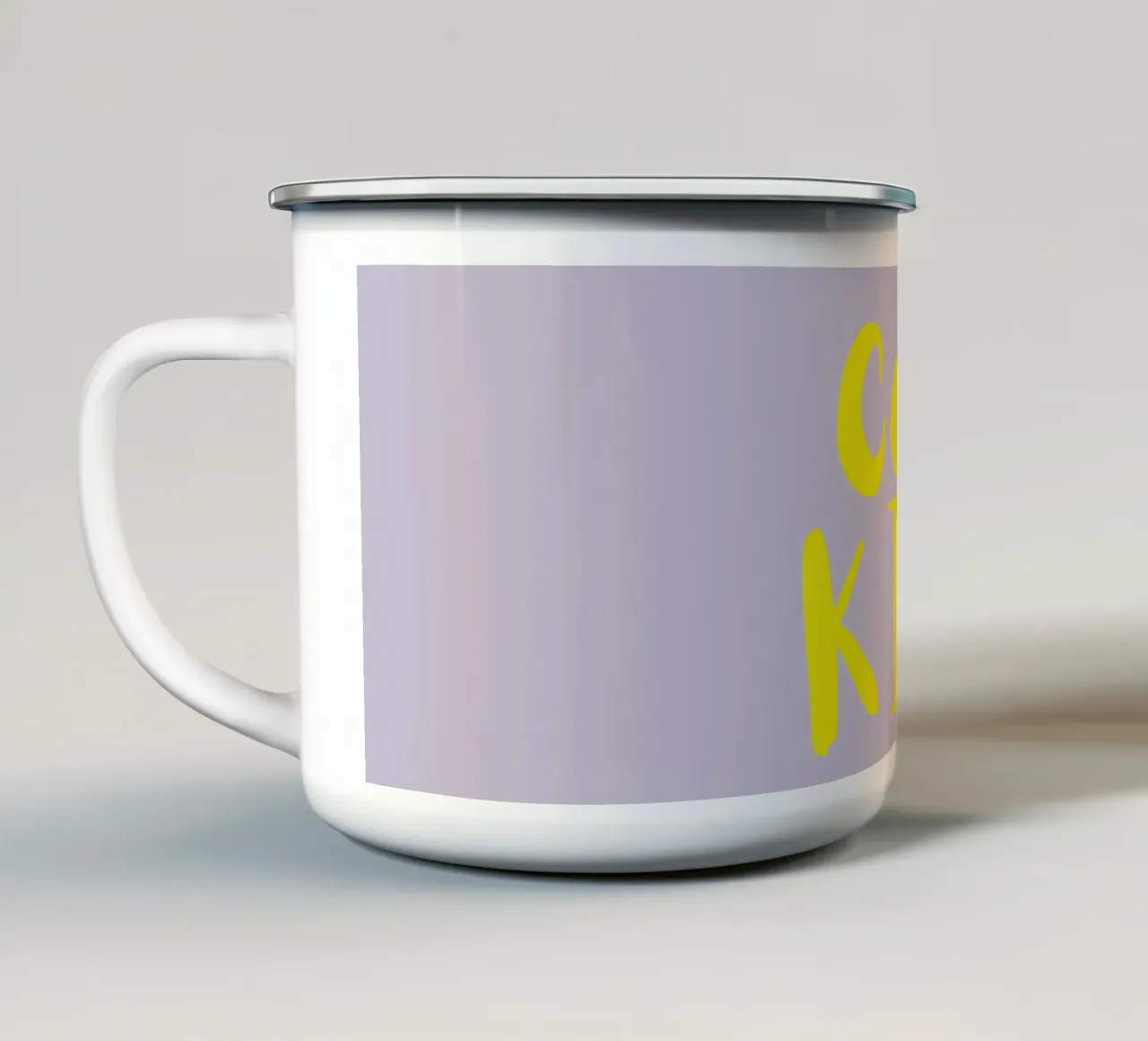Cool Kids tazza in smalto da PurePeachStudio