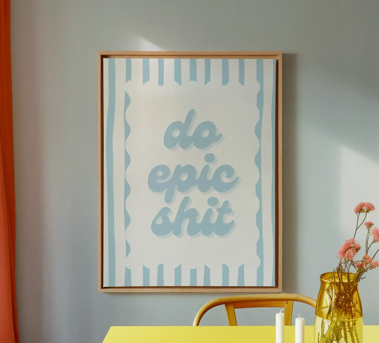 Do epic shit canvas by PurePeachStudio