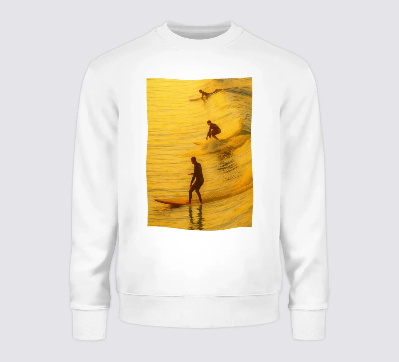 surf pittura retrò felpa da lottuz
