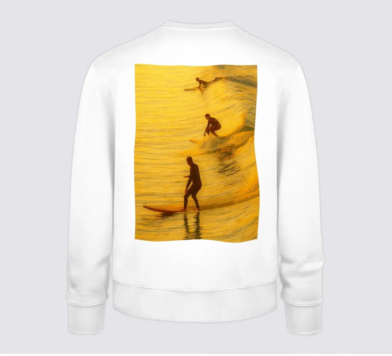 surf pittura retrò felpa da lottuz