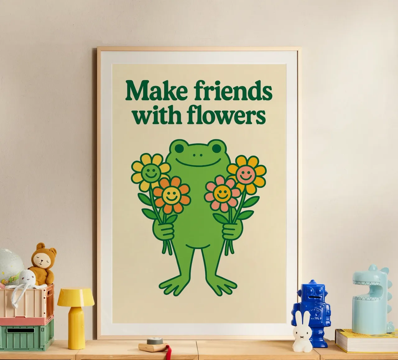 Fare amicizia con i fiori carta hahnemühle da Taika Tori Art