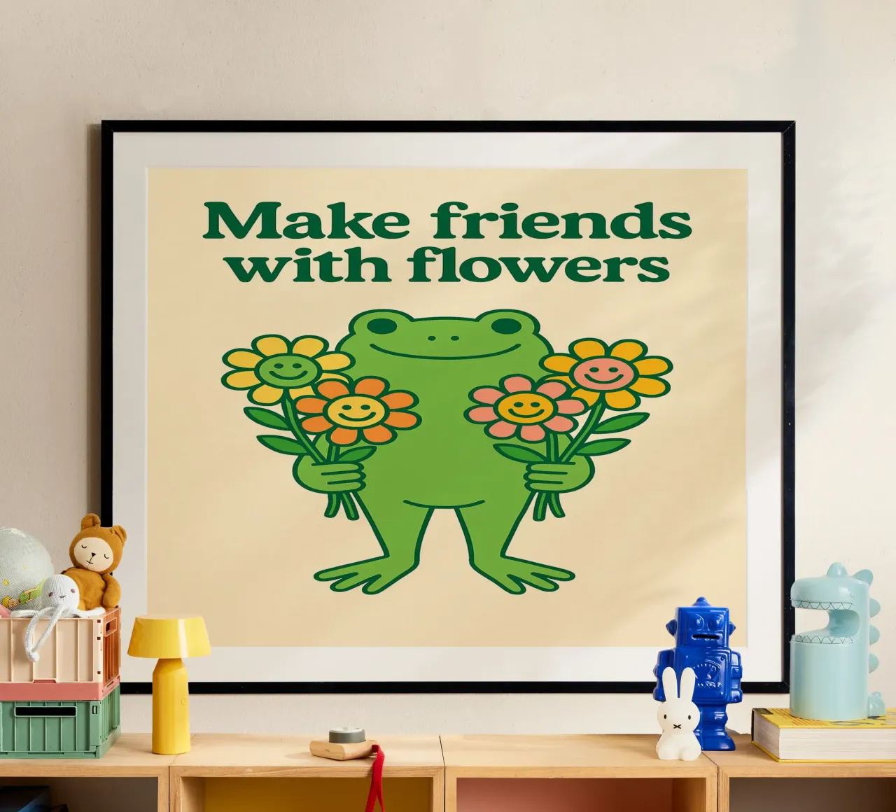 Fare amicizia con i fiori carta hahnemühle da Taika Tori Art