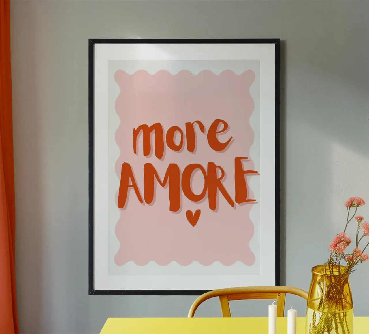 More Amore poster da PurePeachStudio