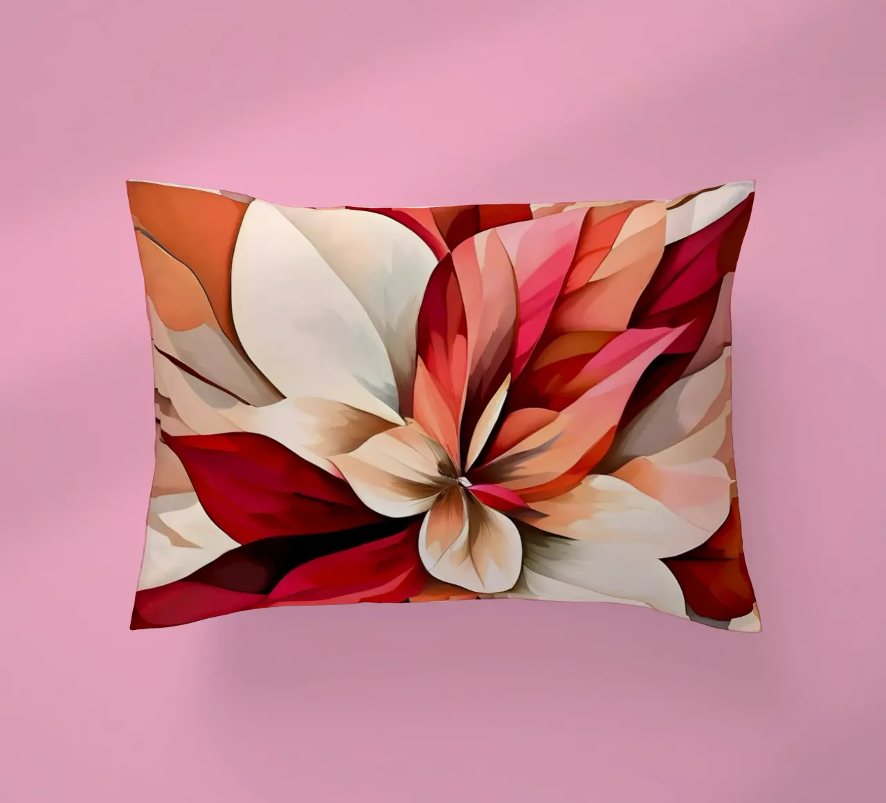 Scoppio floreale astratto cuscino da Artistic-shop